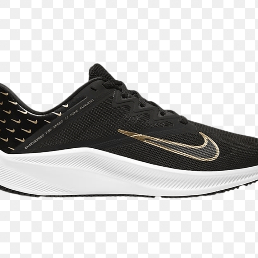 Nike Womens Quest 3 Premium Womens 9 Running Shoes Sneakers Black CV0149-001
